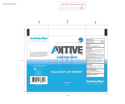 wipes - AKTIVE ALCOHOL WIPES MASTER V